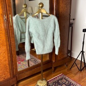 Sezane mohair sweater